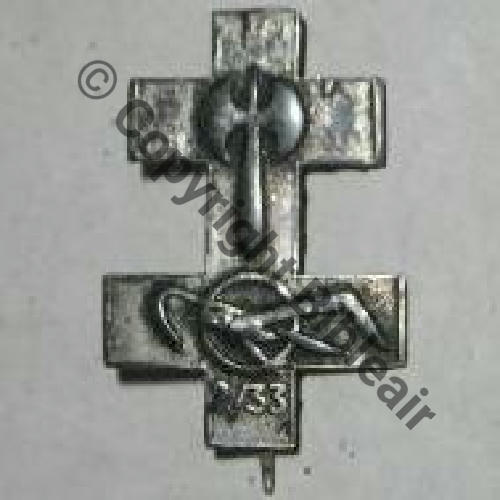 33.2  1942.43 NH GR.II.33 TUNIS EL AOUINA  Fab Loc Eping bascule Dos lisse 2en ecrit arabe arrondie Src.G.PROST 123Eur03.08